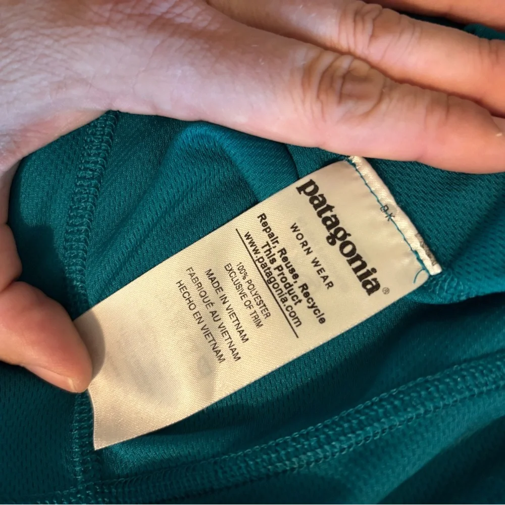 🚨🚨4/$20 Sale!🚨🚨Patagonia Active Zip Front Shirt Size Small - Picture 6 of 6